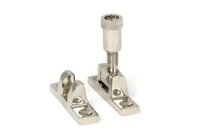 From the Anvil Brompton Brighton FastenerNarrow (Square)Polished Nickel from B&Q