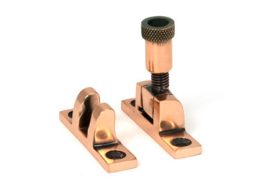 From the Anvil Brompton Brighton FastenerNarrow (Square)Polished Bronze from B&Q
