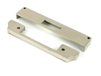 From The Anvil Polished Nickel  1/2" Rebate Kit For Euro Dead Lock from B&Q