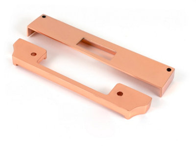 From The Anvil Polished Bronze  1/2" Rebate Kit For Euro Dead Lock from B&Q