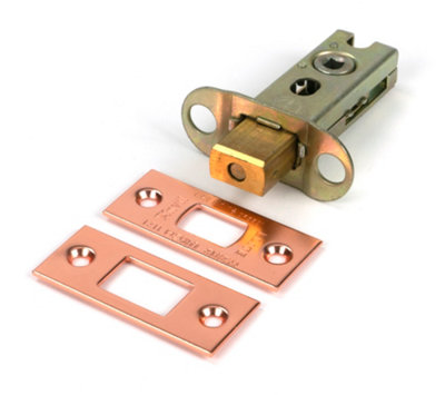 From The Anvil Polished Bronze 2 1/2" Heavy Duty Tubular Deadbolt from B&Q