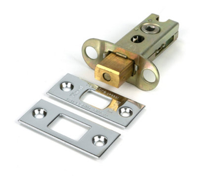 From The Anvil Polished Ss 2 1/2" Heavy Duty Tubular Deadbolt from B&Q