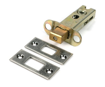 From The Anvil Pewter 3" Heavy Duty Tubular Deadbolt from B&Q