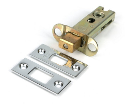 From The Anvil Polished Chrome 3" Heavy Duty Tubular Deadbolt from B&Q