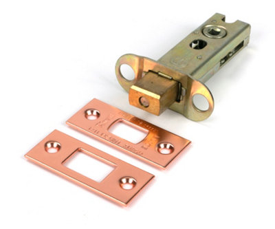 From The Anvil Polished Bronze 3" Heavy Duty Tubular Deadbolt from B&Q