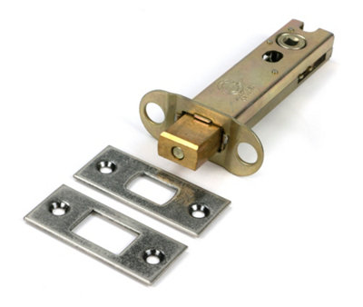 From The Anvil Pewter 4" Heavy Duty Tubular Deadbolt from B&Q