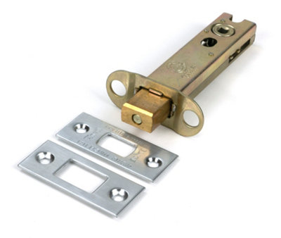 From The Anvil Satin Chrome 4" Heavy Duty Tubular Deadbolt from B&Q