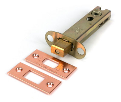 From The Anvil Polished Bronze 4" Heavy Duty Tubular Deadbolt from B&Q