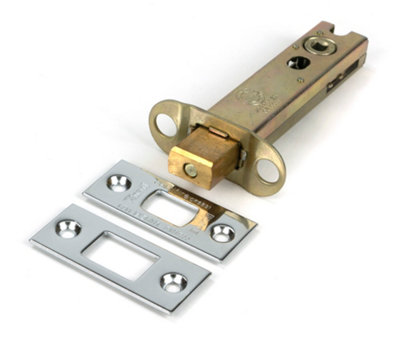 From The Anvil Polished Ss 4" Heavy Duty Tubular Deadbolt from B&Q