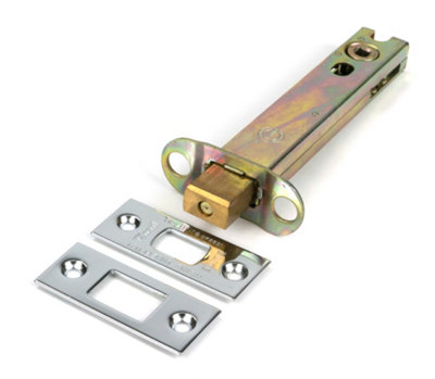 From The Anvil Polished Chrome 5" Heavy Duty Tubular Deadbolt from B&Q
