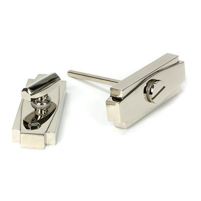 From the Anvil Polished Nickel Art Deco Thumbturn from B&Q