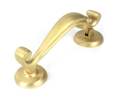 From The Anvil Satin Brass Doctors Door Knocker