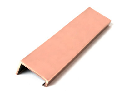 From the Anvil Polished Bronze 200mm Plain Edge Pull from B&Q