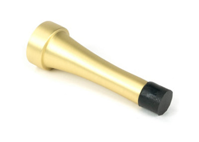 B&Q -  Satin Brass Projection Door Stop