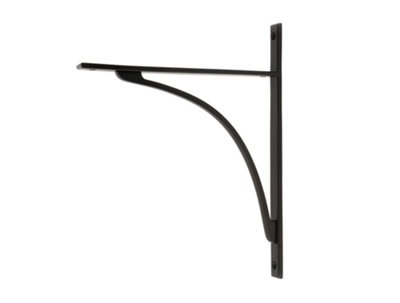 From the Anvil Aged Bronze Apperley Shelf Bracket (314mm X 250mm) from B&Q