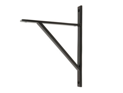 From the Anvil Aged Bronze Chalfont Shelf Bracket (260mm X 200mm) from B&Q