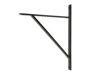 From the Anvil Aged Bronze Chalfont Shelf Bracket (314mm X 250mm) from B&Q