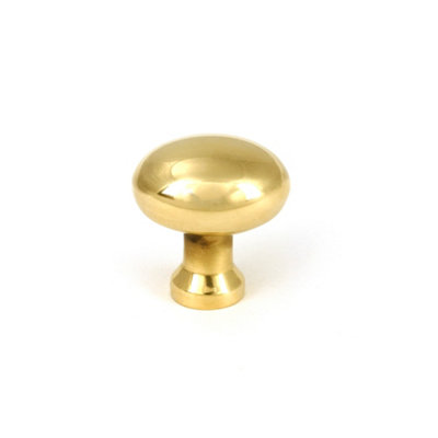 B&Q -  Aged Brass Moore Cabinet Knob25mm