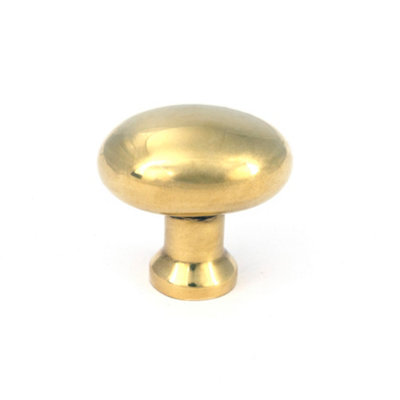 B&Q -  Aged Brass Moore Cabinet Knob32mm