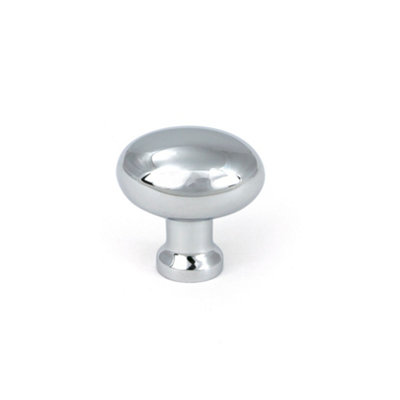 From The Anvil Polished Chrome Moore Cabinet Knob25mm from B&Q