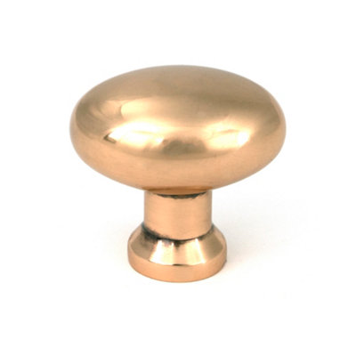 B&Q -  Polished Bronze Moore Cabinet Knob38mm