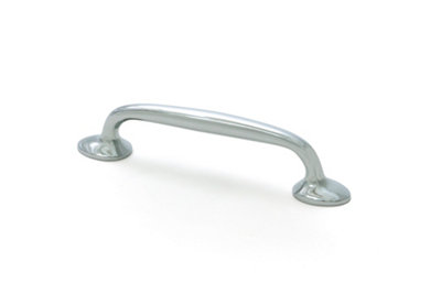 From The Anvil Polished Chrome Moore Pull HandleSmall from B&Q