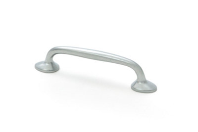 From The Anvil Satin Chrome Moore Pull HandleSmall from B&Q