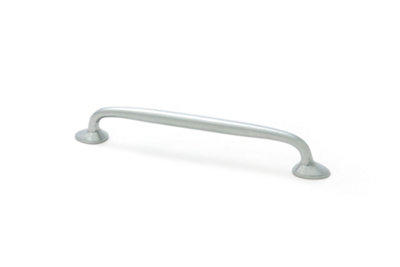 From The Anvil Satin Chrome Moore Pull HandleMedium from B&Q