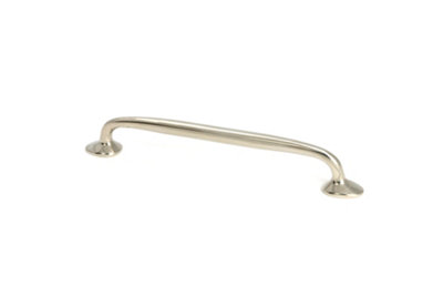 From The Anvil Polished Nickel Moore Pull HandleMedium from B&Q