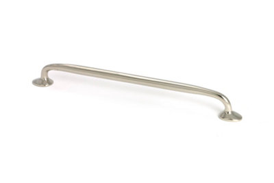 From The Anvil Polished Nickel Moore Pull HandleLarge from B&Q