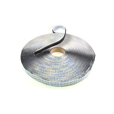 Butyl Glazing Strip 15X2.5 30M RollBlack from B&Q