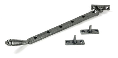 From The Anvil Pewter 12" Reeded Stay from B&Q