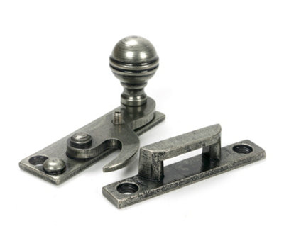 From The Anvil Pewter Prestbury Sash Hook Fastener from B&Q