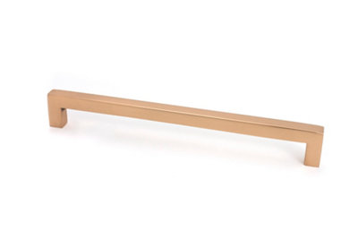 From The Anvil Polished Bronze Albers Pull HandleLarge from B&Q
