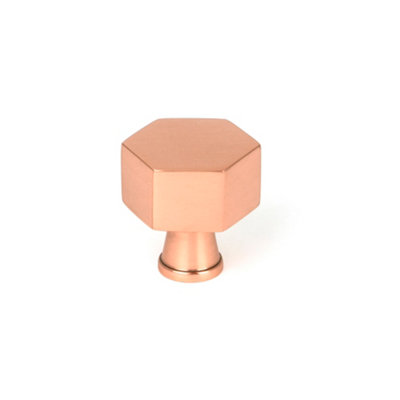 From The Anvil Polished Bronze Kahlo Cabinet Knob25mm from B&Q