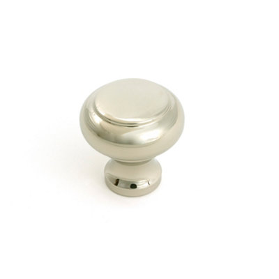 From The Anvil Polished Nickel Regency Cabinet KnobSmall from B&Q