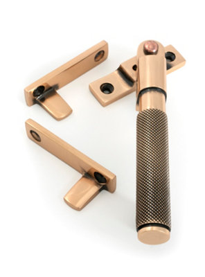 From The Anvil Bronze Polished Night-Vent Locking Brompton Fastener