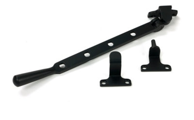 From The Anvil Black Matt 10" Newbury Stay (Steel Window) Size 10