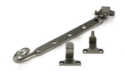 B&Q -  Pewter 10" Monkeytail Stay (Steel Window)