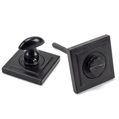 From The Anvil External Beeswax Round Thumbturn Set (Square) from B&Q