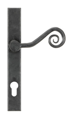 From The Anvil External Beeswax Monkeytail Slimline Lever Espag. Lock SetRh from B&Q