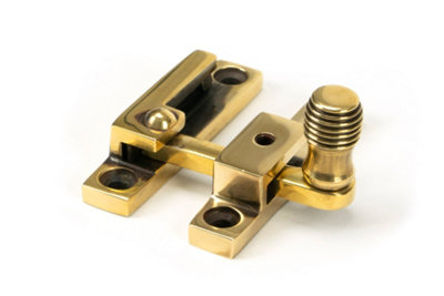 From The Anvil Aged Brass Beehive Quadrant FastenerNarrow from B&Q