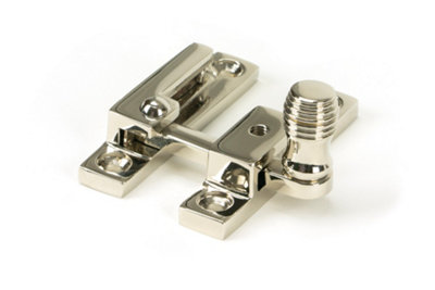 From The Anvil Polished Nickel Beehive Quadrant FastenerNarrow from B&Q