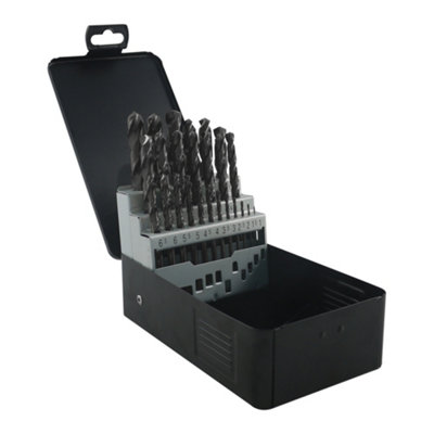 Mehr Hss Drill Bit Set 1-13mm 25Pc Qty 1 Set Abracs from B&Q