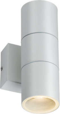 B&Q -  Luminosa Gu10 Up And Down Wall LightWhite 230V Ip54 2X20W