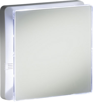 Knightsbridge Ex3Twh 100mm/4" Led Backlit Extractor Fan With Timer In White from B&Q