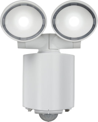Luminosa Lighting Luminosa Knightsbridge 230V Ip55 Twin Spot Led Security LightWhiteFl16Aw from B&Q