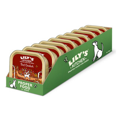 Lily's Kitchen Beef Goulash For Dogs 150G (Pack Of 10) from B&Q
