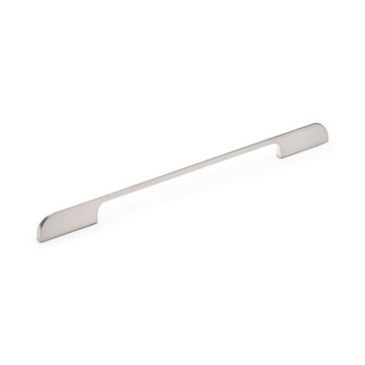Bexley Kitchen Cabinets D Handle320mm CentresBrushed NickelPack Of 2 from B&Q