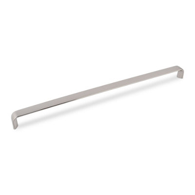 Camden Kitchen Cabinets D Handle320mm CentresBrushed NickelPack Of 2 from B&Q